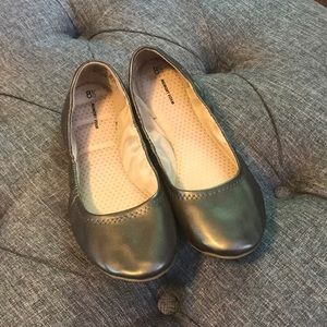 Silver shoes